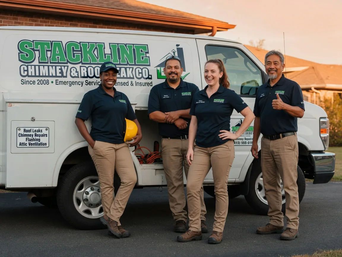 Chimney flashing repair company in Youngstown, FL